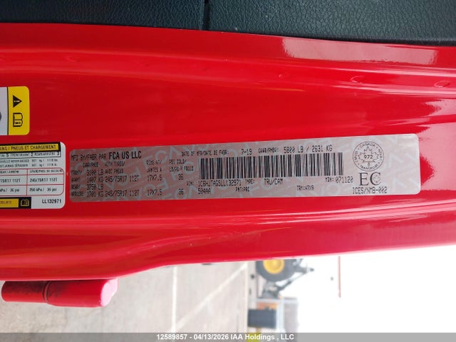 1C6HJTAG5LL132971 Jeep Gladiator Sport S