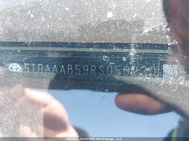 5TDAAAB59RS050230 Toyota Grand Highlander Xle/limited/platinum