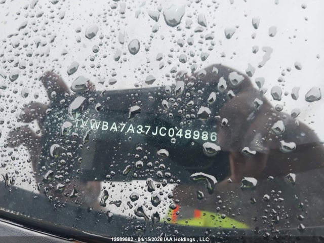 Продажа на аукционе авто 2018 Volkswagen Passat, vin: 1VWBA7A37JC048986, номер лота: 12589882