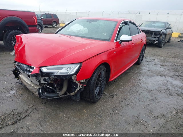 Aukcja sprzedaży 2018 Audi S4 Premium Plus, vin: WAUB4AF40JA002983, numer aukcji: 12589899
