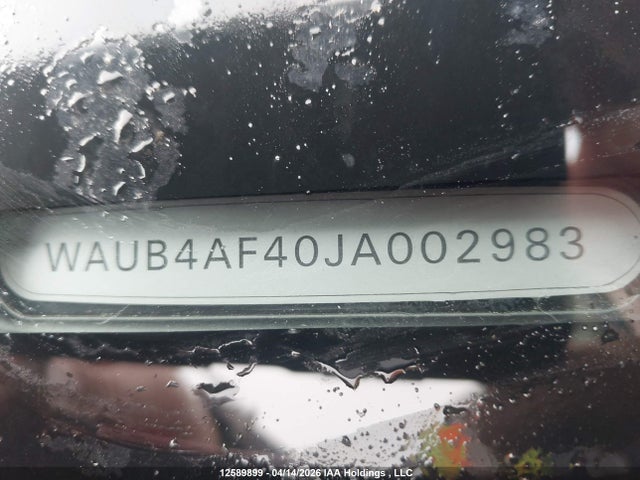 Aukcja sprzedaży 2018 Audi S4 Premium Plus, vin: WAUB4AF40JA002983, numer aukcji: 12589899