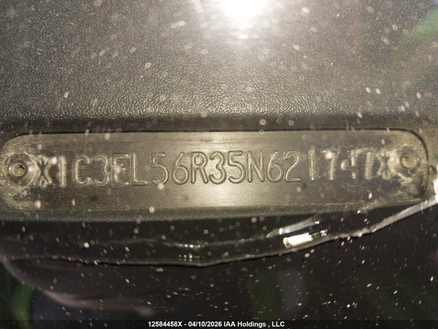 2005 Chrysler Sebring Touring მანქანა იყიდება აუქციონზე, vin: 1C3EL56R35N621747, აუქციონის ნომერი: 12584458