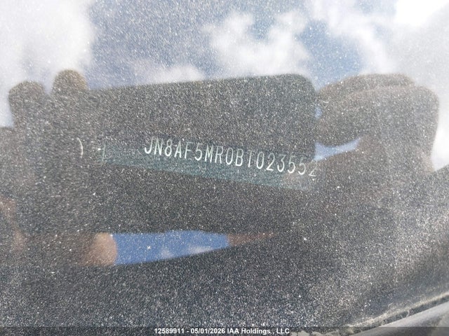 2011 Nissan Juke Sv მანქანა იყიდება აუქციონზე, vin: JN8AF5MR0BT023552, აუქციონის ნომერი: 12589911