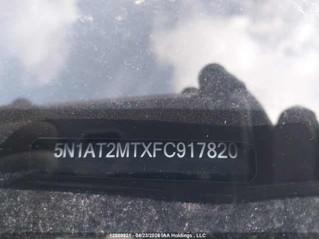 Продажа на аукционе авто 2015 Nissan Rogue S/sv, vin: 5N1AT2MTXFC917820, номер лота: 12589921