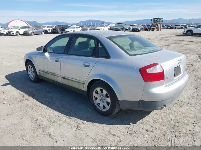 Aukcja sprzedaży 2003 Audi A4 1.8t, vin: WAUJC68E83A390341, numer aukcji: 12589939