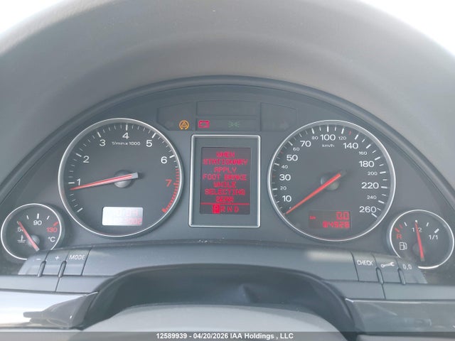 Aukcja sprzedaży 2003 Audi A4 1.8t, vin: WAUJC68E83A390341, numer aukcji: 12589939