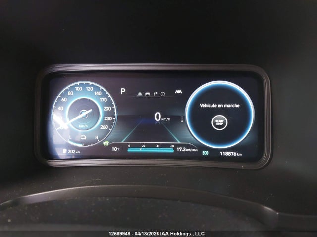 2023 Hyundai Kona Electric Ultimate მანქანა იყიდება აუქციონზე, vin: KM8K33AG2PU191920, აუქციონის ნომერი: 12589948