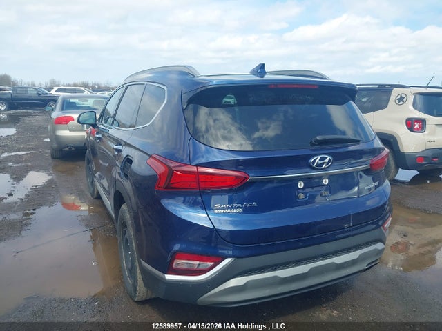 2019 Hyundai Santa Fe Limited/ultimate მანქანა იყიდება აუქციონზე, vin: 5NMS5CAA5KH108829, აუქციონის ნომერი: 12589957
