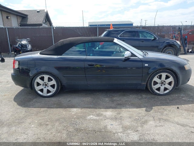 12589962 :رقم المزاد ، WUARL48H84K901002 vin ، 2004 Audi S4 Quattro Cabriolet مزاد بيع
