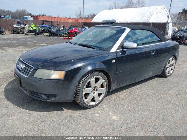 12589962 :رقم المزاد ، WUARL48H84K901002 vin ، 2004 Audi S4 Quattro Cabriolet مزاد بيع