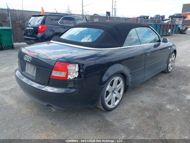 12589962 :رقم المزاد ، WUARL48H84K901002 vin ، 2004 Audi S4 Quattro Cabriolet مزاد بيع