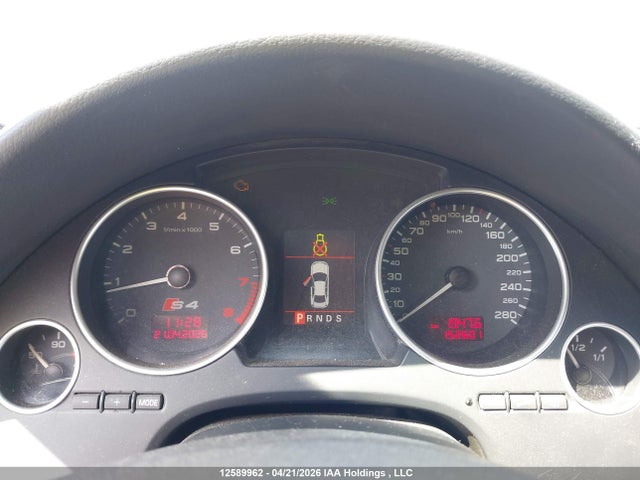 12589962 :رقم المزاد ، WUARL48H84K901002 vin ، 2004 Audi S4 Quattro Cabriolet مزاد بيع