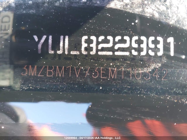 Aukcja sprzedaży 2014 Mazda 3 Touring, vin: 3MZBM1V73EM110342, numer aukcji: 12589964