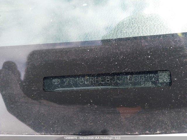 2T1BURHE8JC106012 Toyota Corolla L/le/xle/se/xse