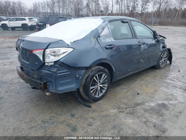 12589989 :رقم المزاد ، 2T1BURHE8GC616207 vin ، 2016 Toyota Corolla L/le/le Pls/prm/s/s Pls مزاد بيع