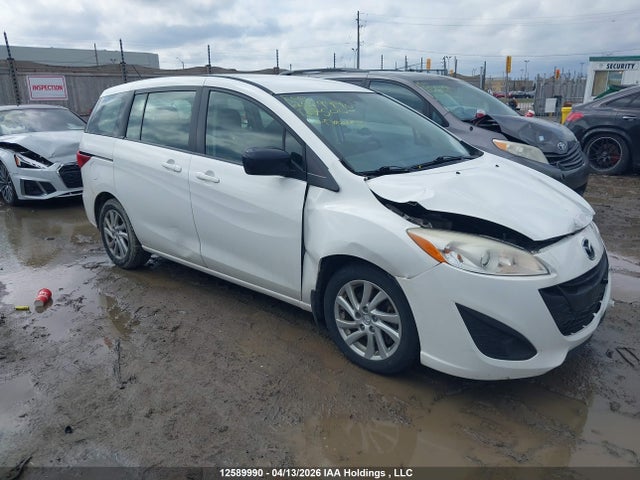 2012 Mazda Mazda5 Gs მანქანა იყიდება აუქციონზე, vin: JM1CW2CLXC0137500, აუქციონის ნომერი: 12589990