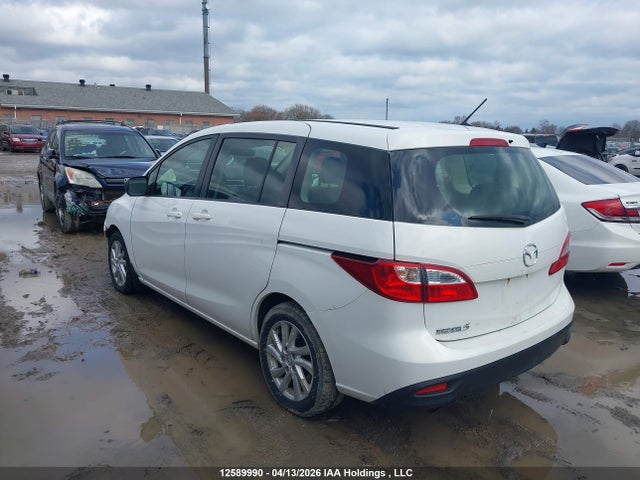 2012 Mazda Mazda5 Gs მანქანა იყიდება აუქციონზე, vin: JM1CW2CLXC0137500, აუქციონის ნომერი: 12589990