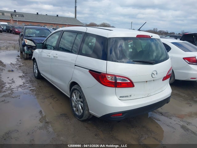 2012 Mazda Mazda5 Gs მანქანა იყიდება აუქციონზე, vin: JM1CW2CLXC0137500, აუქციონის ნომერი: 12589990