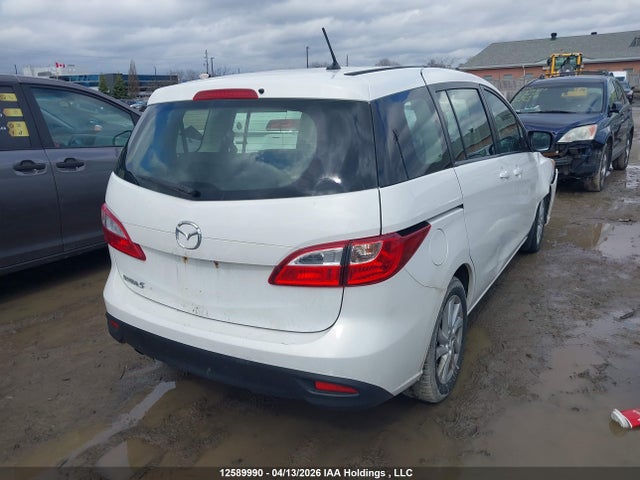 2012 Mazda Mazda5 Gs მანქანა იყიდება აუქციონზე, vin: JM1CW2CLXC0137500, აუქციონის ნომერი: 12589990