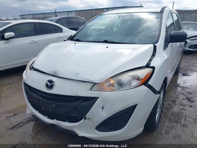2012 Mazda Mazda5 Gs მანქანა იყიდება აუქციონზე, vin: JM1CW2CLXC0137500, აუქციონის ნომერი: 12589990