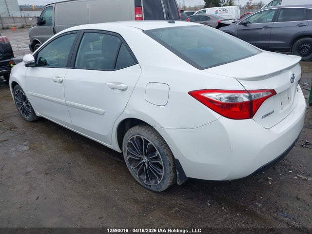 2015 Toyota Corolla S მანქანა იყიდება აუქციონზე, vin: 2T1BURHE2FC427888, აუქციონის ნომერი: 12590016