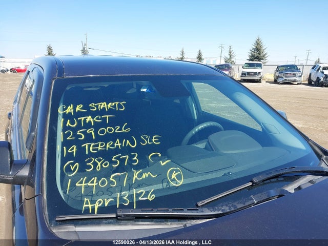 12590026 :رقم المزاد ، 2GKFLVEKXE6380573 vin ، 2014 Gmc Terrain Sle مزاد بيع