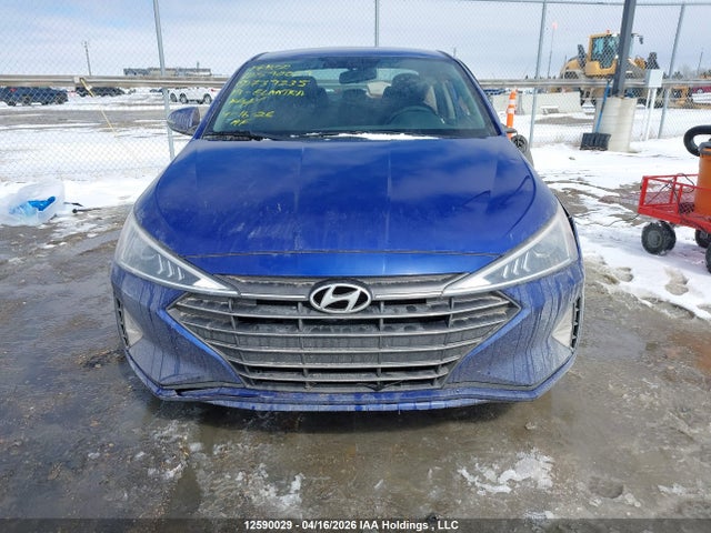 2019 Hyundai Elantra Sel/value/limited მანქანა იყიდება აუქციონზე, vin: KMHD84LF4KU739235, აუქციონის ნომერი: 12590029