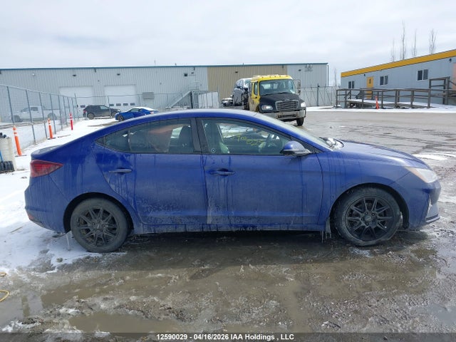 2019 Hyundai Elantra Sel/value/limited მანქანა იყიდება აუქციონზე, vin: KMHD84LF4KU739235, აუქციონის ნომერი: 12590029