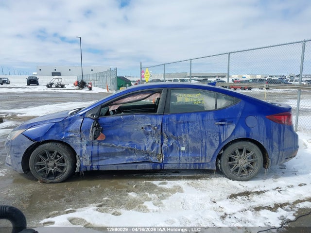 2019 Hyundai Elantra Sel/value/limited მანქანა იყიდება აუქციონზე, vin: KMHD84LF4KU739235, აუქციონის ნომერი: 12590029