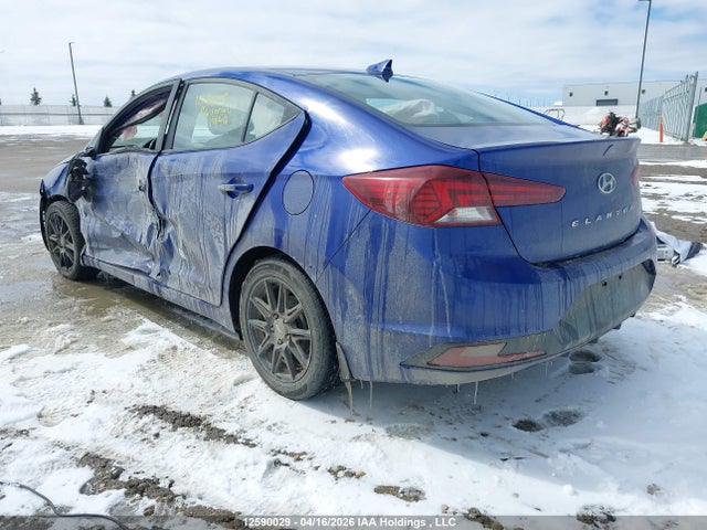2019 Hyundai Elantra Sel/value/limited მანქანა იყიდება აუქციონზე, vin: KMHD84LF4KU739235, აუქციონის ნომერი: 12590029