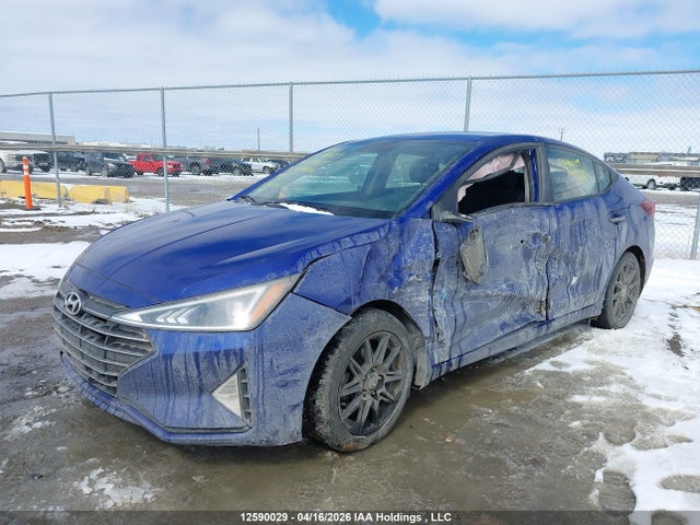 2019 Hyundai Elantra Sel/value/limited მანქანა იყიდება აუქციონზე, vin: KMHD84LF4KU739235, აუქციონის ნომერი: 12590029