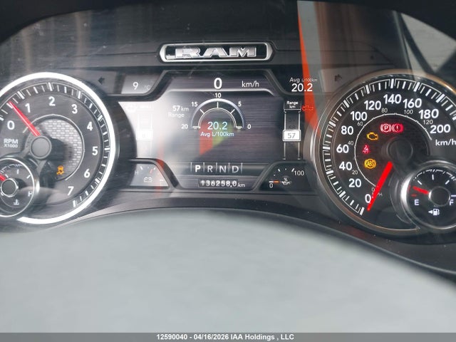 12590040 :رقم المزاد ، 1C6SRFFT7LN227395 vin ، 2020 Ram 1500 Big Horn مزاد بيع