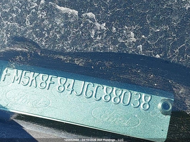 1FM5K8F84JGC88038 Ford Explorer Limited