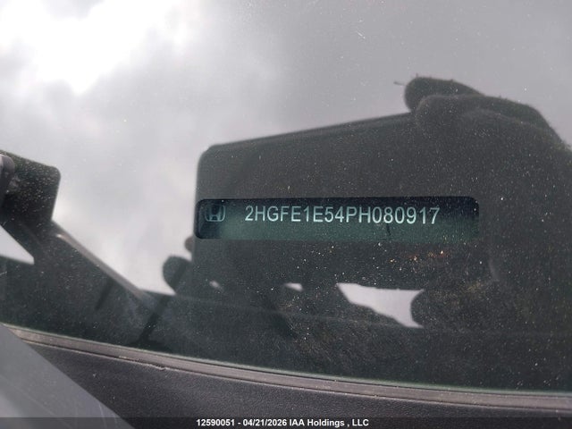 Aukcja sprzedaży 2023 Honda Civic Si Sedan, vin: 2HGFE1E54PH080917, numer aukcji: 12590051