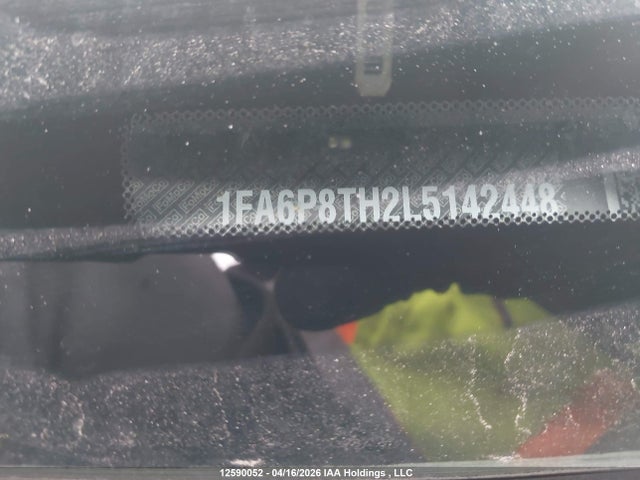 12590052 :رقم المزاد ، 1FA6P8TH2L5142448 vin ، 2020 Ford Mustang Ecoboost مزاد بيع