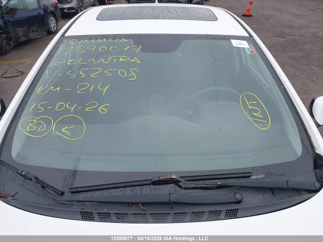 12590077 :رقم المزاد ، KMHDH4AE7GU552508 vin ، 2016 Hyundai Elantra Sport Appearance مزاد بيع