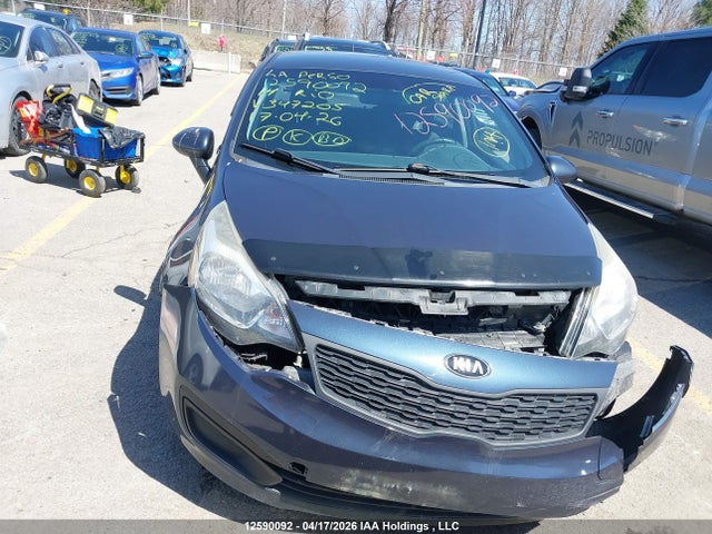 2014 Kia Rio Lx მანქანა იყიდება აუქციონზე, vin: KNADM4A39E6347205, აუქციონის ნომერი: 12590092