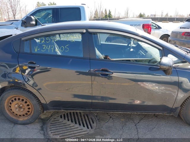 2014 Kia Rio Lx მანქანა იყიდება აუქციონზე, vin: KNADM4A39E6347205, აუქციონის ნომერი: 12590092
