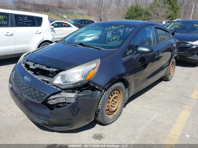 2014 Kia Rio Lx მანქანა იყიდება აუქციონზე, vin: KNADM4A39E6347205, აუქციონის ნომერი: 12590092