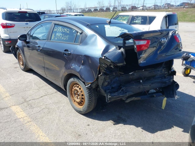 2014 Kia Rio Lx მანქანა იყიდება აუქციონზე, vin: KNADM4A39E6347205, აუქციონის ნომერი: 12590092