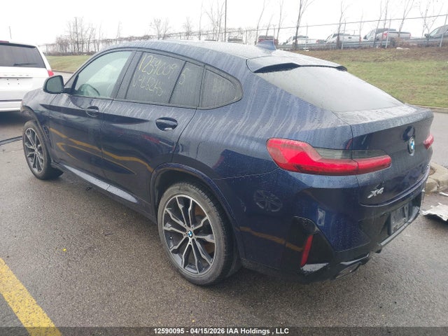 2022 Bmw X4 Xdrive30i მანქანა იყიდება აუქციონზე, vin: 5UX33DT02N9L62145, აუქციონის ნომერი: 12590095