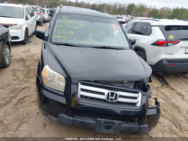 Aukcja sprzedaży 2008 Honda Pilot Se-l, vin: 5FNYF18608B502116, numer aukcji: 12590104