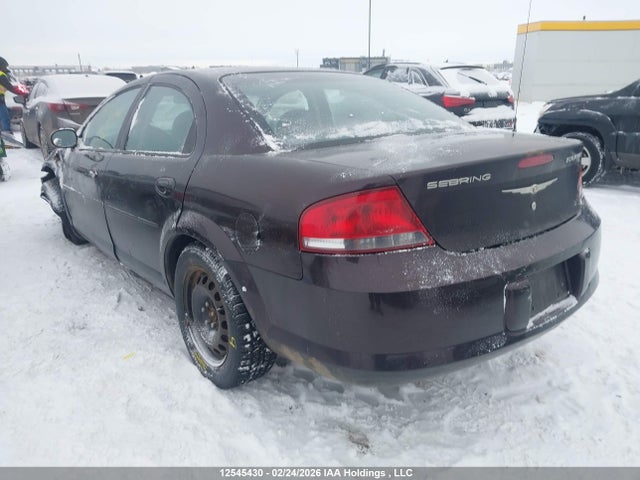 2004 Chrysler Sebring Lxi მანქანა იყიდება აუქციონზე, vin: 1C3EL56R44N372292, აუქციონის ნომერი: 12545430