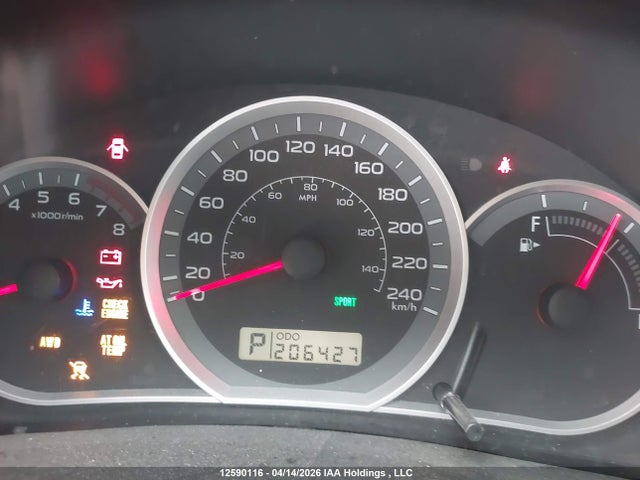12590116 :رقم المزاد ، JF1GH6C61AH805217 vin ، 2010 Subaru Impreza 2.5i مزاد بيع
