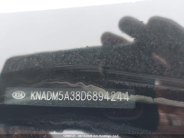 12590121 :رقم المزاد ، KNADM5A38D6894244 vin ، 2013 Kia Rio Lx مزاد بيع