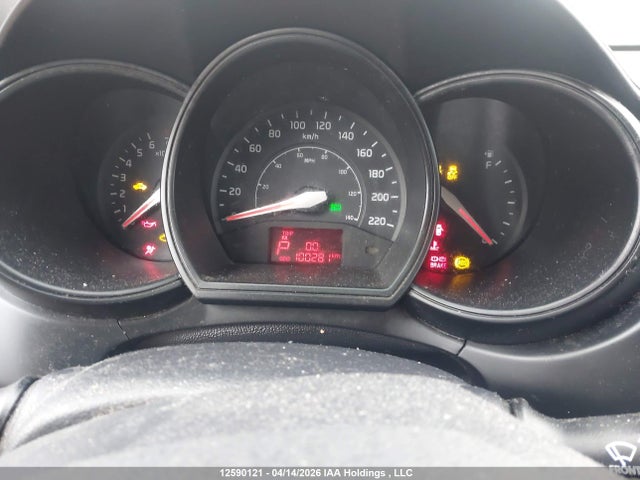 12590121 :رقم المزاد ، KNADM5A38D6894244 vin ، 2013 Kia Rio Lx مزاد بيع