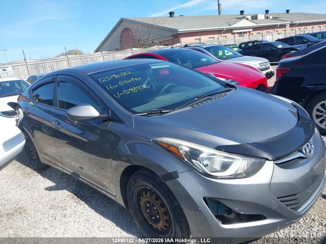 Продаж на аукціоні авто 2016 Hyundai Elantra Sport Appearance, vin: KMHDH4AE8GU598476, номер лоту: 12590122
