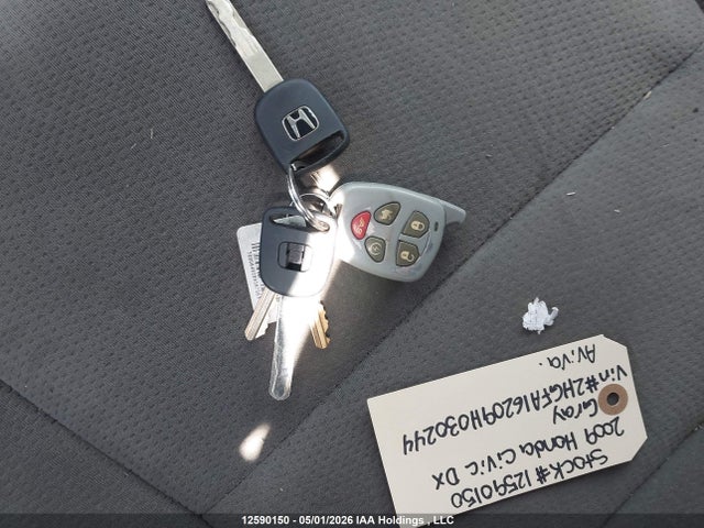 Aukcja sprzedaży 2009 Honda Civic Dx, vin: 2HGFA16209H030244, numer aukcji: 12590150