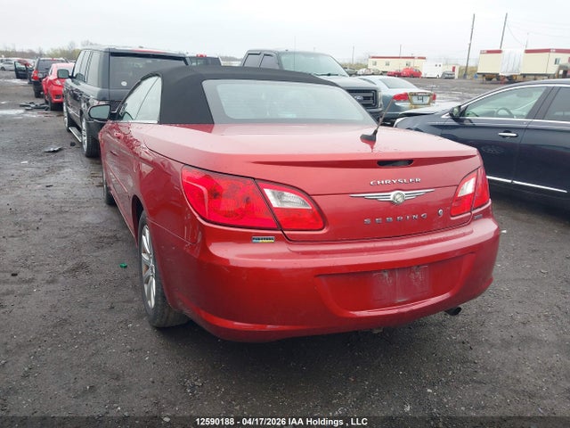 Продажа на аукционе авто 2010 Chrysler Sebring Touring, vin: 1C3BC5ED1AN156856, номер лота: 12590188