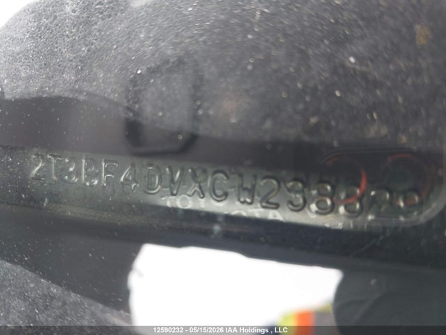 12590232 :رقم المزاد ، 2T3BF4DVXCW238829 vin ، 2012 Toyota Rav4 مزاد بيع